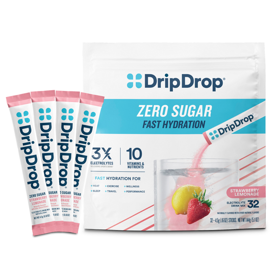 dripdrop-zero-sugar-strawberry-lemonade-electrolyte-powder-8-oz-sticks-32-count-b2 Zero_Strawberry_Lemonade_-_32ct_-_Transparent.png